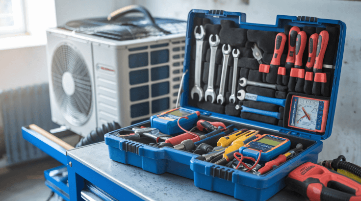 AC repair tool kit – essential tools for professional air conditioner maintenance and repair